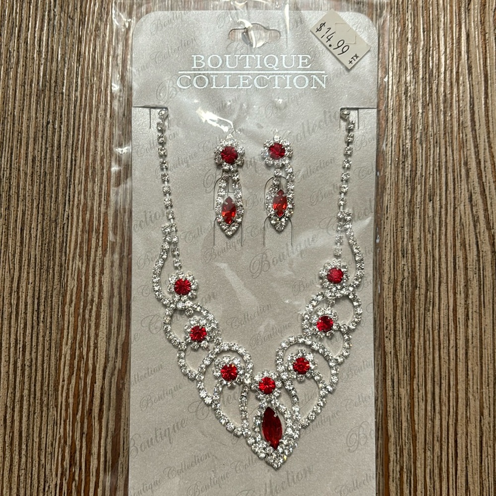 Collection Formal Necklace and Earrings